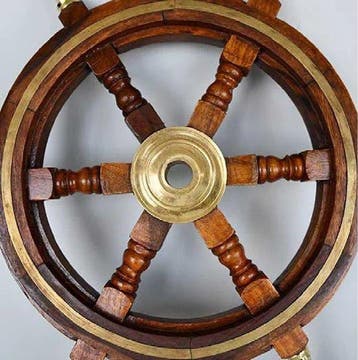 Ships wheel - Wiel - 1980