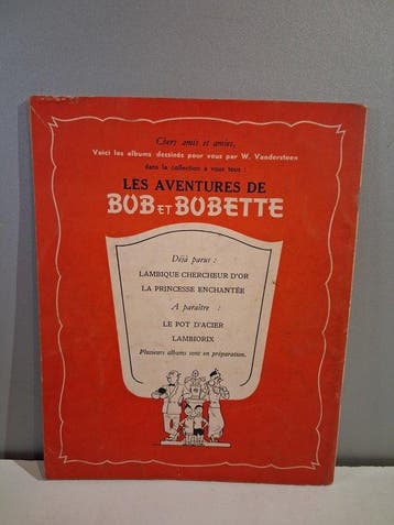 Bob et Bobette T1 - Lambique Chercheur dOr - B - 1 Album -, Nieuw