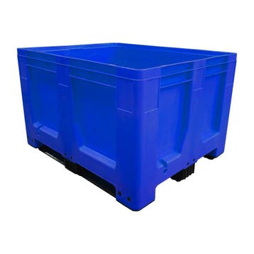 Palletbox MaxiLog 1200x1000x760mm tweede keus 3 sledes-, Zakelijke goederen, Ophalen of Verzenden