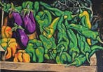Renato Guttuso (1911-1987) - Peperoni e melanzane