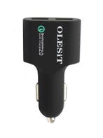 OLESiT Dual USB Fast Charge 36W - Autolader Qualcomm Quick, Verzenden