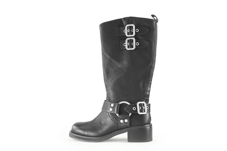 Steve Madden Biker boots in maat 38 Zwart, Kleding | Dames, Schoenen, Zwart, Zo goed als nieuw, Overige typen, Verzenden