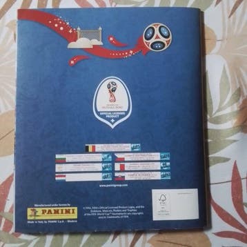 2018 Panini World Cup Russia 2018 Sticker album - 1 Album, Nieuw