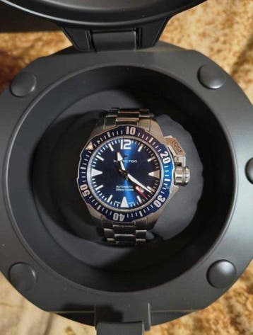 Hamilton - Khaki Navy Frogman - Homme - 2000-2010