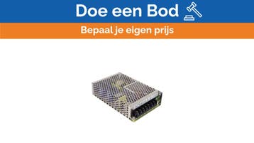 Bieden: Mean Well 12V DC Power Supply 100W  Robust & Relia, Watersport en Boten, Ophalen of Verzenden, Nieuw