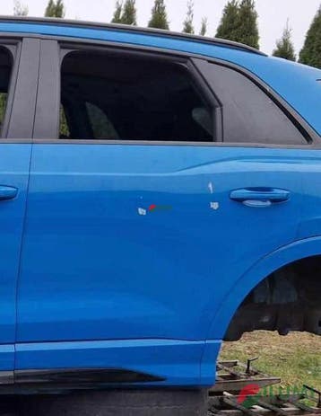 Achterdeur links compleet Audi Q3 83A in kleur LV5C 2019, Verzenden