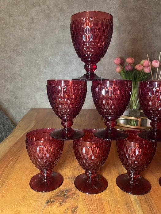 Villeroy & Boch - Drinkservies - Glas - Boston wijnglazen 14, Antiek en Kunst, Antiek | Meubels | Tafels
