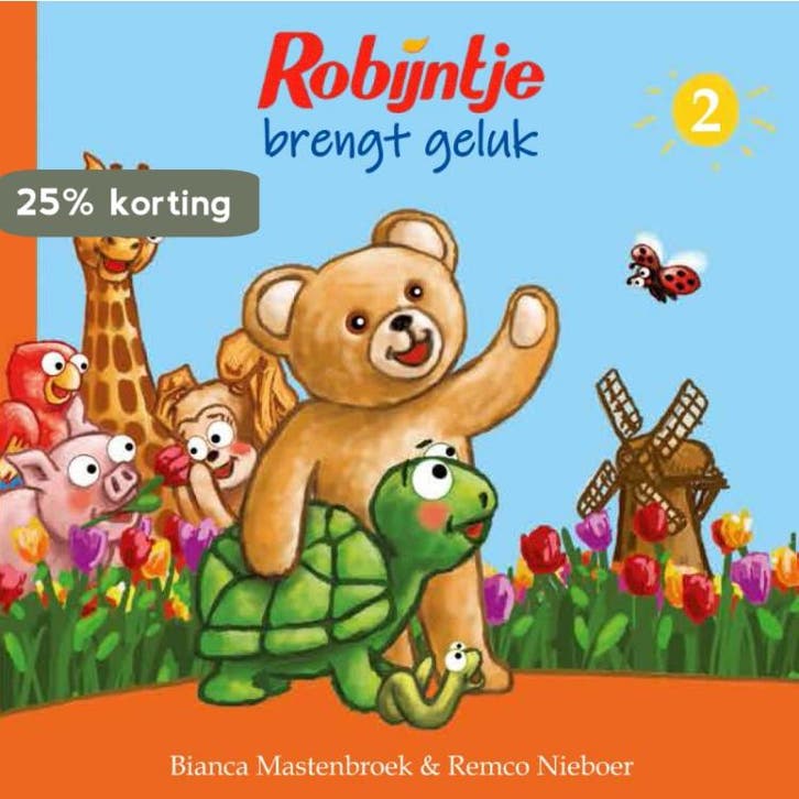 Robijntje brengt geluk / De avonturen van Robijntje / 2, Livres, Livres pour enfants | 4 ans et plus, Envoi