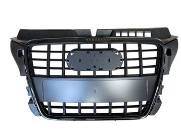 Grill | geschikt voor Audi | A3 2008-2012 3d hat. / A3 Cabri, Verzenden