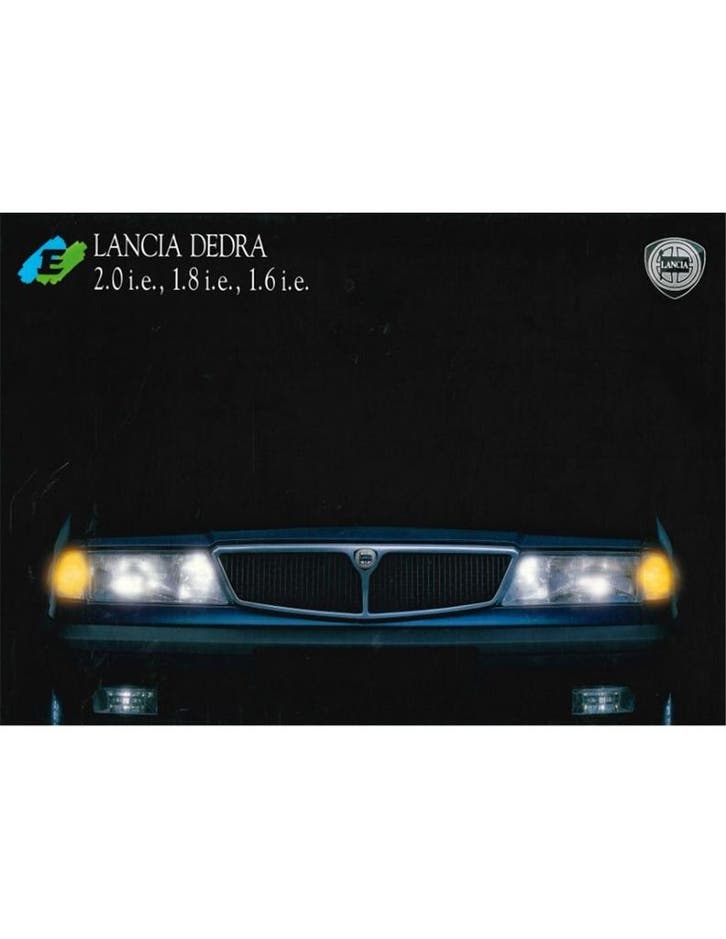 1990 LANCIA DEDRA BROCHURE ITALIAANS, Livres, Autos | Brochures & Magazines