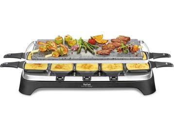 Tefal RE45A8 - Gourmetstel - 3-in-1 Raclette Grill, Verzenden, Zo goed als nieuw