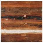 vidaXL Tafelblad vierkant 25-27 mm 70x70 cm massief, Verzenden