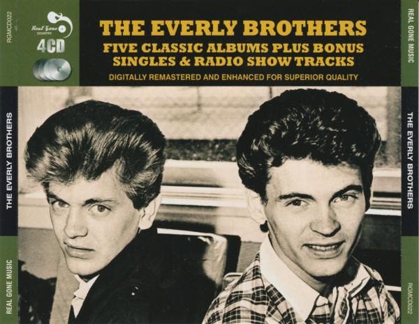 Everly Brothers - Five Classic Albums Plus Bonus Singles &am, CD & DVD, CD | Pop, Envoi