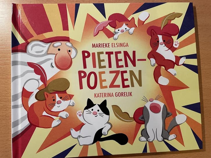 Sinterklaasboek: Pietenpoezen 8720182276988 Marieke Elsinga, Boeken, Overige Boeken, Zo goed als nieuw, Verzenden