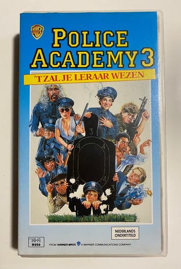 POLICE ACADEMY 3 BACK IN TRAINING (VHS), Cd's en Dvd's, Gebruikt