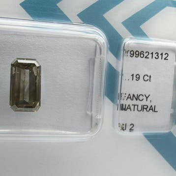 Zonder minimumprijs - 1 pcs Diamant (Natuurlijk gekleurd) -, Nieuw