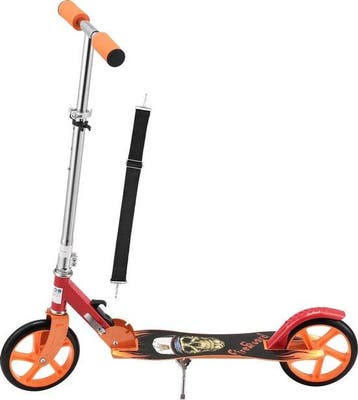 2dekans | Inklapbare Step / Scooter - Fire - XXL Wielen, Sport en Fitness, Skeelers, Ophalen of Verzenden, Nieuw