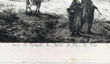 Jean-Jacques de Boissieu (1736-1810) - Vue du Temple du