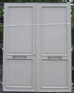 pvc dubbel buitendeur , voordeur , deur 185 x 235, Doe-het-zelf en Bouw, Kunststof, Nieuw, Ophalen of Verzenden, Buitendeur
