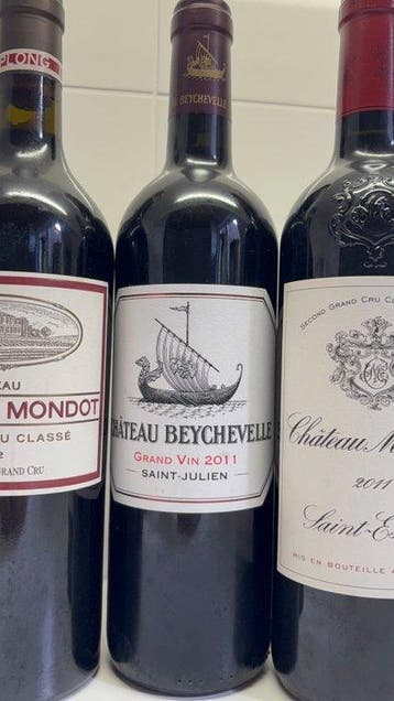 2011 Château Beychevelle, Château Beausejour Becot, Château