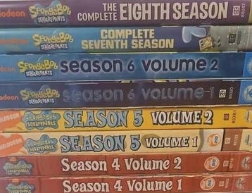 Spongebob Squarepants Season 4, 5, 6, 7 & 8 DVD (IMPORT) REG, Verzenden