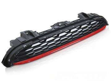 MINI Cooper Grill Zwart/Rood | -54% Retour Deal | Sla nu..., Verzenden
