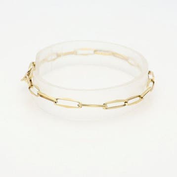 Gourmette - 14 carats Or jaune - Fermé à jamais