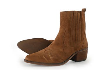 Manfield Cowboy laarzen in maat 39 Cognac, Verzenden
