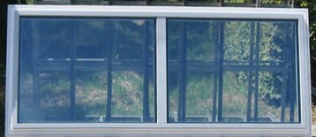 pvc raam , chassis , venster , kozijn 255 x 104, Ophalen of Verzenden, Raamkozijn