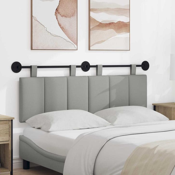 vidaXL Hangend hoofdbord Stof, Maison & Meubles, Chambre à coucher | Lits, Envoi
