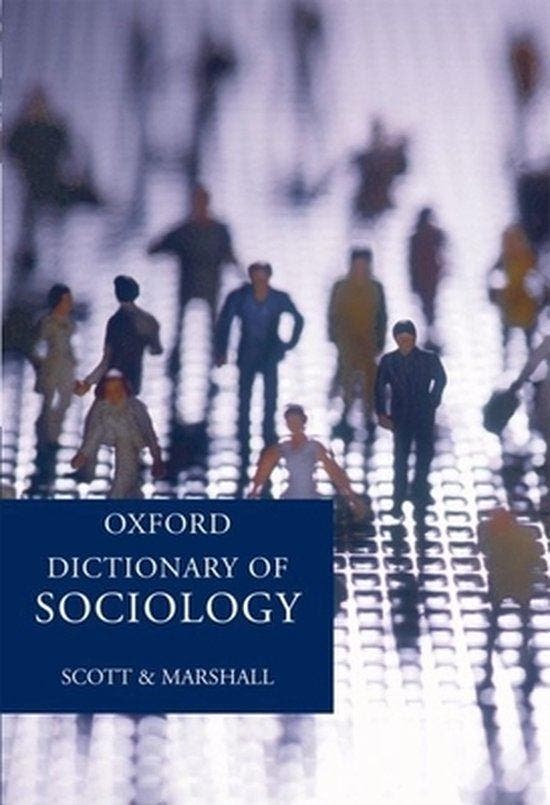 A Dictionary of Sociology 9780198609865 Scott, Boeken, Taal | Engels, Gelezen, Verzenden