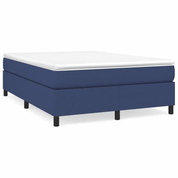 Bedframe Blauw 140x200 | 35% korting | Retour deal, Huis en Inrichting, Tweepersoons, 140 cm, Zo goed als nieuw, 200 cm