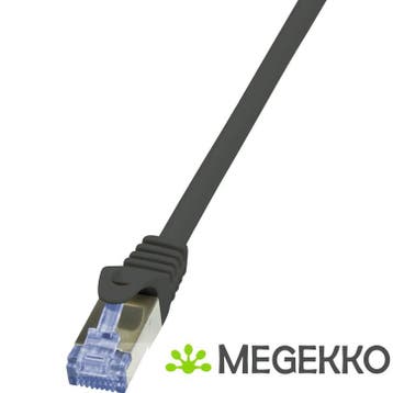 LogiLink 10m Cat.6A 10G S/FTP 10m Cat6a S/FTP (S-STP) Zwart, Verzenden