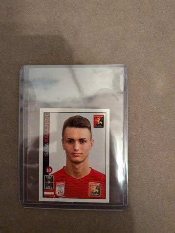 Panini Fussball 2017-18 - Rookie #165 Sasa Kalajdzic Sticker, Nieuw