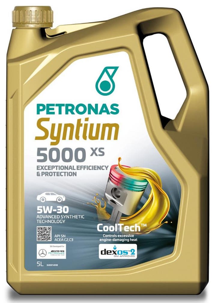 Petronas Syntium 5000 XS 5W30 5 Liter, Auto diversen, Onderhoudsmiddelen, Ophalen of Verzenden