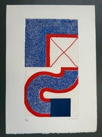 Kumi Sugai (1919-1996) - Blue, Antiek en Kunst