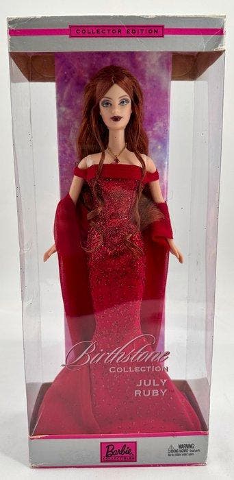 Mattel - Barbiepop July Ruby Barbie – Birthstone Collection