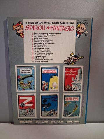 Spirou et Fantasio T18 - Qrn sur Bretzelburg - C - 1 Album -