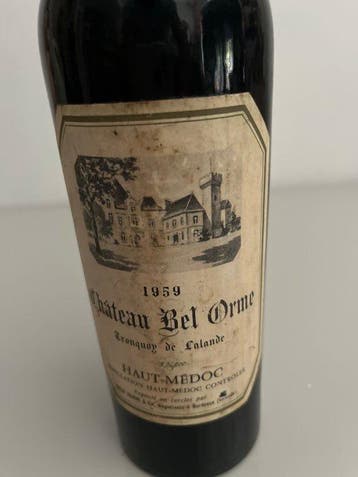 1959 Chateau Bel Orme Tronquoy de Lalande - Haut-Médoc - 1