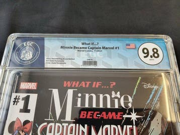 What If...? Minnie Became Captain Marvel #1 - Main Cover -
