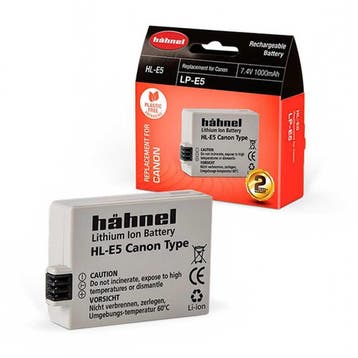 Hähnel HL-E5 Canon met garantie, Ophalen of Verzenden, Gebruikt