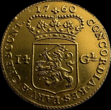 Nederland, Holland 14 Gulden 1760