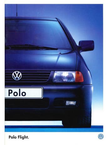 1996 VOLKSWAGEN POLO FLIGHT BROCHURE FRANS, Ophalen of Verzenden, Nieuw