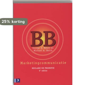 Marketingcommunicatie 9789039521458 G.E. Belch, Boeken, Verzenden, Gelezen, G.E. Belch
