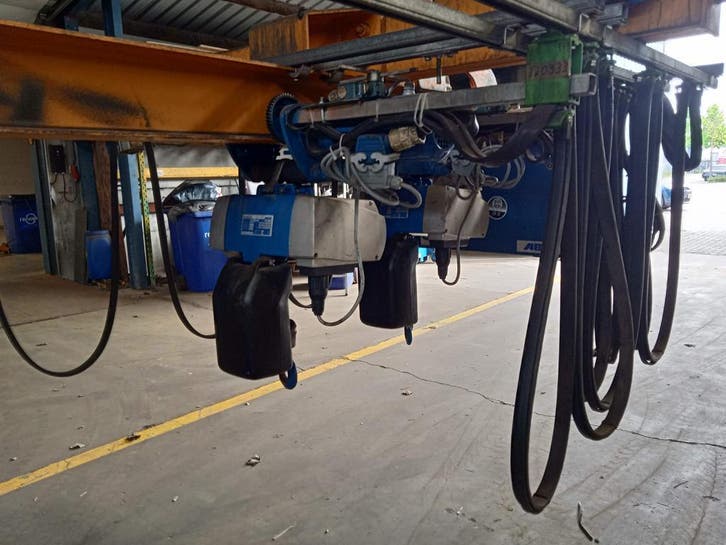 Abus hangkraan 5.000mm 2x 500kg 001475U, Bricolage & Construction, Outillage | Autres Machines, Enlèvement