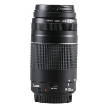 Canon EF 75-300mm f/4-5.6 III met garantie, Ophalen of Verzenden