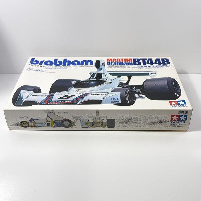 Tamiya 1:12 - Modelbouwdoos - Martini Brabham BT-44B Big, Hobby & Loisirs créatifs, Voitures miniatures | 1:5 à 1:12