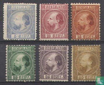 Nederland - Koning Willem III - 1867, Postzegels en Munten, Verzenden, Postfris