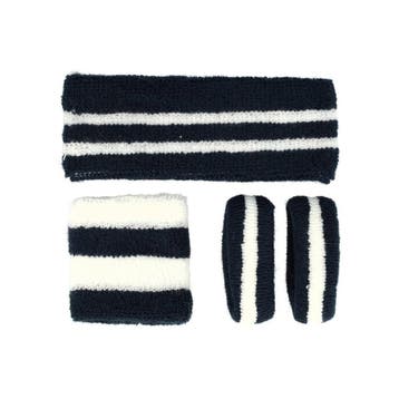 Haarband Sport 5cm - Zweetbandje & Haarelastiek - Wit, Nieuw