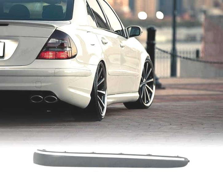 MOULURE PARE CHOCS ARRIÈRE MERCEDES W211 02-09 DROIT, Autos : Pièces & Accessoires, Carrosserie & Tôlerie, Envoi